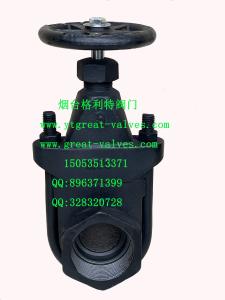 Quality (ANSI) Cast Iron Clip Gate Valve threaded Ends wholesale
