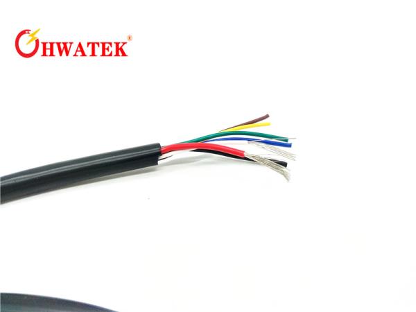 Copper Conductor Industrial Flexible Cable / Multicore Control Cable RoHS REACH