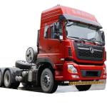 Model Tractor Trailer Head Truck Dongfeng 6x4 LNG CNG Tractor Truck with Touch