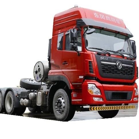 Model Tractor Trailer Head Truck Dongfeng 6x4 LNG CNG Tractor Truck with Touch