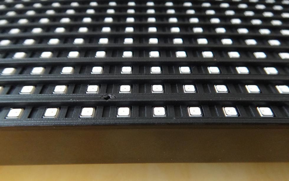 SMD3535 P10 RGB LED Display Module 1/4S , IP65 160x320mm P10 Module LED Anti UV