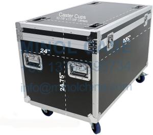 Quality Aluminum Fireproof Plywood Utility Flight Case For Transportation wholesale
