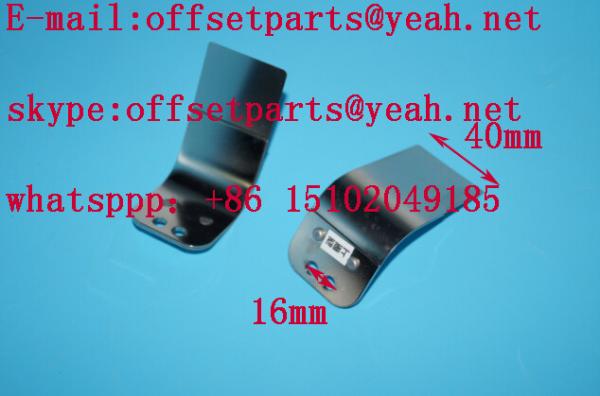 komori machines Guide,komori upward sheet spring,High quality,Width=40mm,Hole