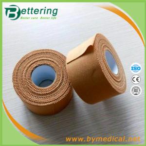 Quality Allcare Ridged Strapping Tape 3.8cm x 13.7m Tan colour wholesale