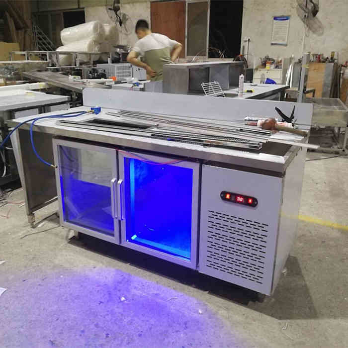 450L 60Hz Commercial Stainless Steel Refrigerator Freezer