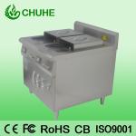 Counter restaruant 2 tank 4 basket deep fryer with 8kw