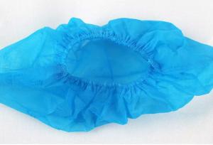 Quality Non Woven Blue Shoe Covers Disposable Anti Skid Soft Eco Friendly wholesale