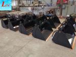 China skid steer attachments skid loader 4 in 1 bucket attachments ,bucket for