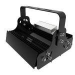 Black 100W Outdoor LED Stadium Lights Rotatable IK08 Aluminum Housing
