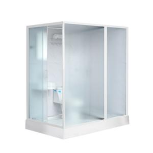 Quality Shower Cabins White Acrylic ABS Tray2000*1160*2150mm white aluminium side open wholesale