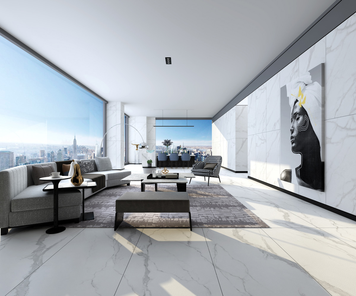House Shower Floor Thin 900x1800 Modern Porcelain Tile