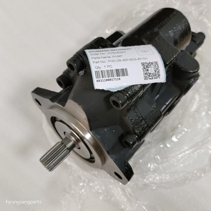 Hydraulic Piston Pump PVD-2B-40P-6G3-4515H Excavator KX91-2 KX91-3