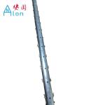 60G Zinc Coated Steel Trellis System , Apple Tree Support Stake 2.4 Meter Height
