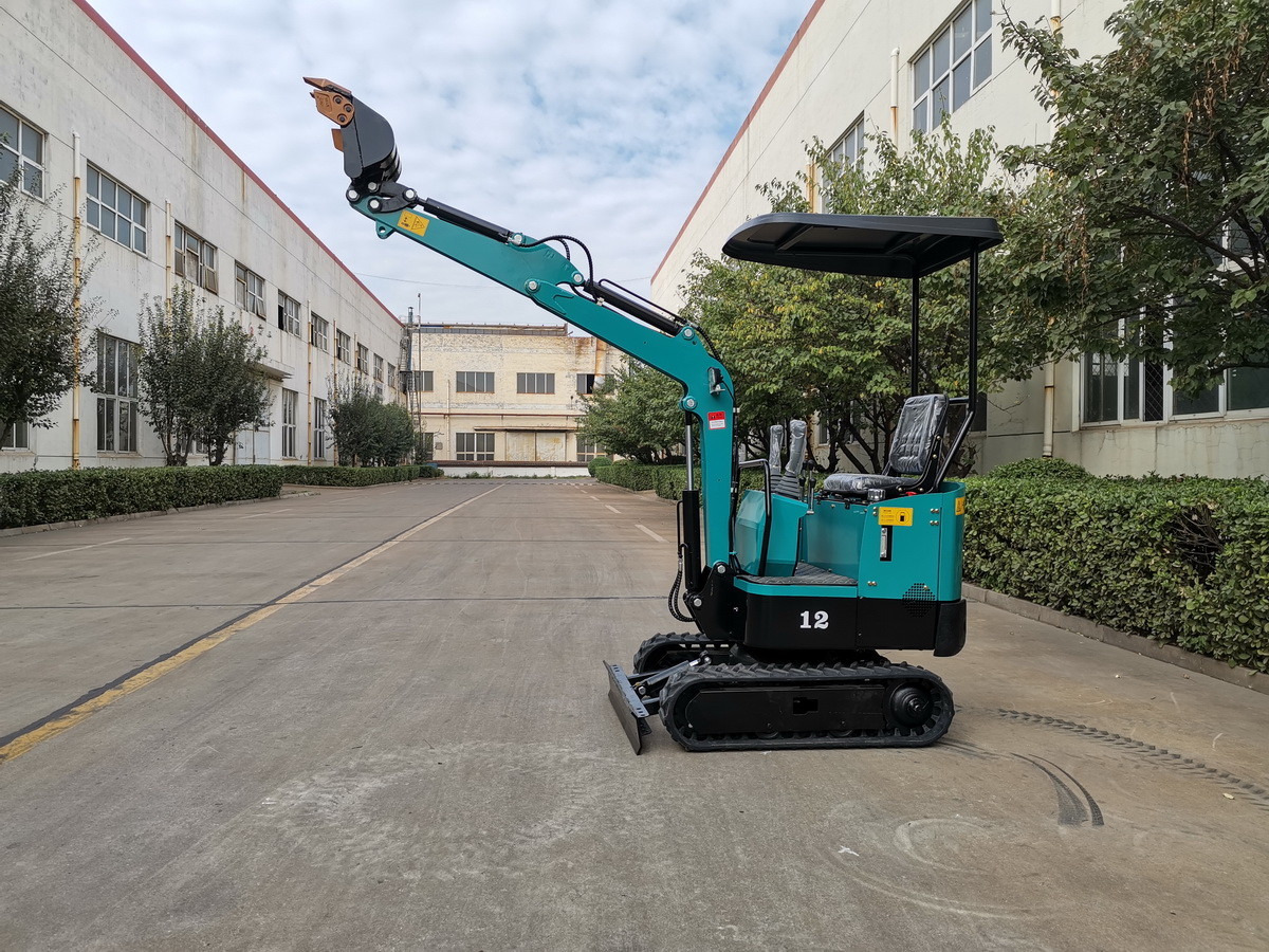 mini Excavator 0.02 to 0.5 M3 operating weight 1000kg rubber or steel track