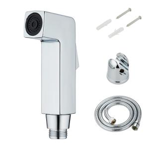 Quality 85g Surface Chrome Abs Toilet Bidet Shower Spray Portable wholesale