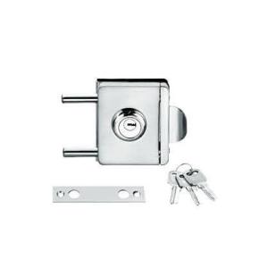 Quality Glass door locks LC-008A, stainless steel 304 plate, finishing satin or mirror wholesale