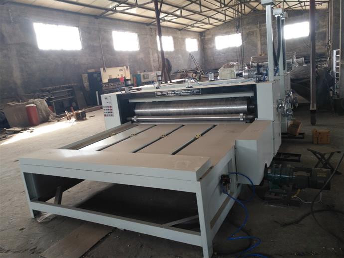Flexo Printing Rotary Slotting Machine 450*750 Manual Feeding