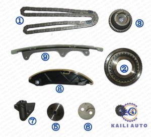 Quality 4N15 Engine Timing Chain MITSUBISHI TRITON L200 STRADA PAJERO SPORT III 1140A081 108L 1141A040 wholesale