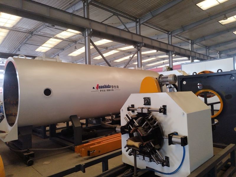 1060mm Natural Gas Pipeline Insulation Pipe Extrusion Machinery Pipe Making Machine