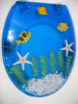 polyresin toilet seat cover,MDF toilet seat,PP toilet seat,sea star,shell