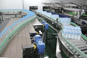 Quality SS304 Industrial Conveyor Systems For Water Bottle Filling Machine wholesale