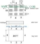 Low Loss Mobile Telephone 1980mhz Saw Duplexer