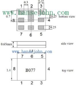 Quality Low Loss Mobile Telephone 1980mhz Saw Duplexer wholesale