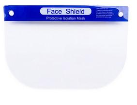 Quality Full Protection Disposable Face Shield PET Fogproof Anti PollutionTransmission wholesale