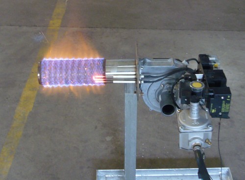 Stainless Steel High Efficiency Oil Furnace Forced Hot Air High Performance