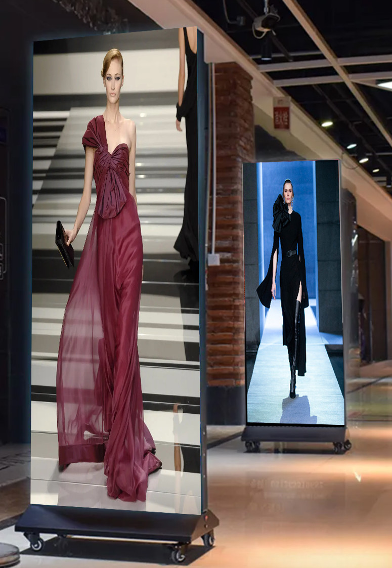 Indoor P2.5mm Creative LED Display 640x1920 3840Hz LED Poster Display