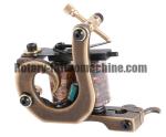 Pure Copper Line Tattoo Machine , 10 Wraps Shader Tattoo Machine 3-4v Start