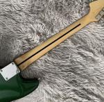 Custom Fender Mustang Style Electric Guitar Metallic Green S-S Pickups Chrome