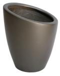 Modern Fiberglass Rectangular Flower Pots With Matte Finish