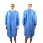 SMS nonwoven visitor gown disposable lab coat lab gown