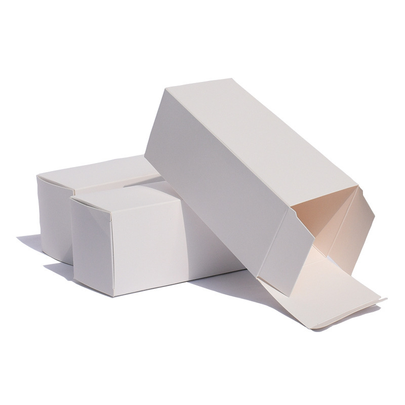 Paper Type Paperboard Custom Order White Folding Cardboard Storage Gift Box with Logo