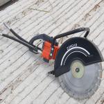 DZCS35 20-40Lpm Hydraulic Cut Off Saw Cutting Depth 130mm Easy Operation