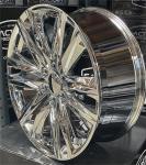 Chrome Escalade Sport Replica Wheels Rims All Season Tires For Sierra 22 Inch