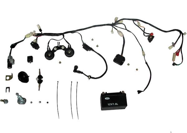 Stable Performance Motorcycle Spare Parts Cable Horn All Locks Battery For CS