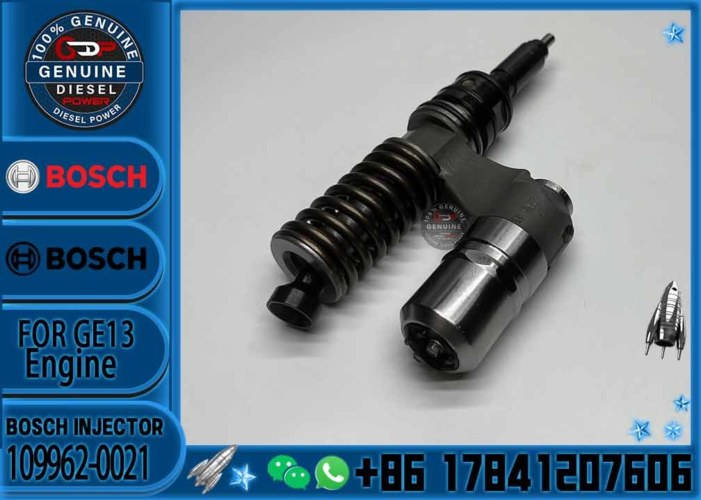 Durable Fuel Injector Assembly 109962-0021 1099620021 For Bosch Engine GE13 Series