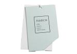 UV Process Custom Printed Hang Tags / Clothing Label Tags Fashionable