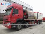 Howo 8X4 371HP 8000 Liters Asphalt Tank 12CBM Gravel Bucket