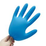 green 3mil non sterile Powder Free disposable xs nitrile gloves for food