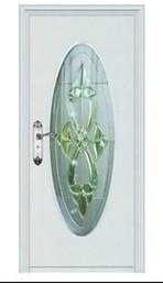 Quality decorative glass in wooden door wholesale