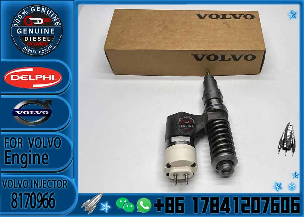 High Quality Common Rail Injector 8170966 8113180 8113177 8112660 Diesel Fuel Injector 8112557 8112556 for VOL