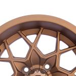 12 / 14 Inch Bronze Golf Cart Aluminum Wheels 4X4 Bolt Pattern -25 ET 101.6 PCD