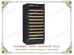 Quality OP-312 Double Layer Tempered Glass Energy Saving LED Light Inside Beer Drink Cooler wholesale