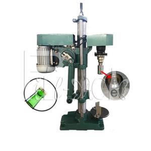 Quality 15BPM Aluminum Screw Crown Semi Automatic Capping Machine wholesale
