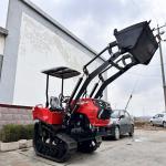 50Hp Small Rotary Cultivator Mini Crawler Lawn Mower For Orchard Rotary Tiller