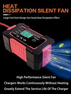 Quality 2.4A 7stage Intelligent Pulse Repair Charger With Polarity Reversal Protection wholesale