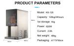 220V KS-120 Ice Water Machine Dispenser Refrigerator For Ice Maker 180g Filling